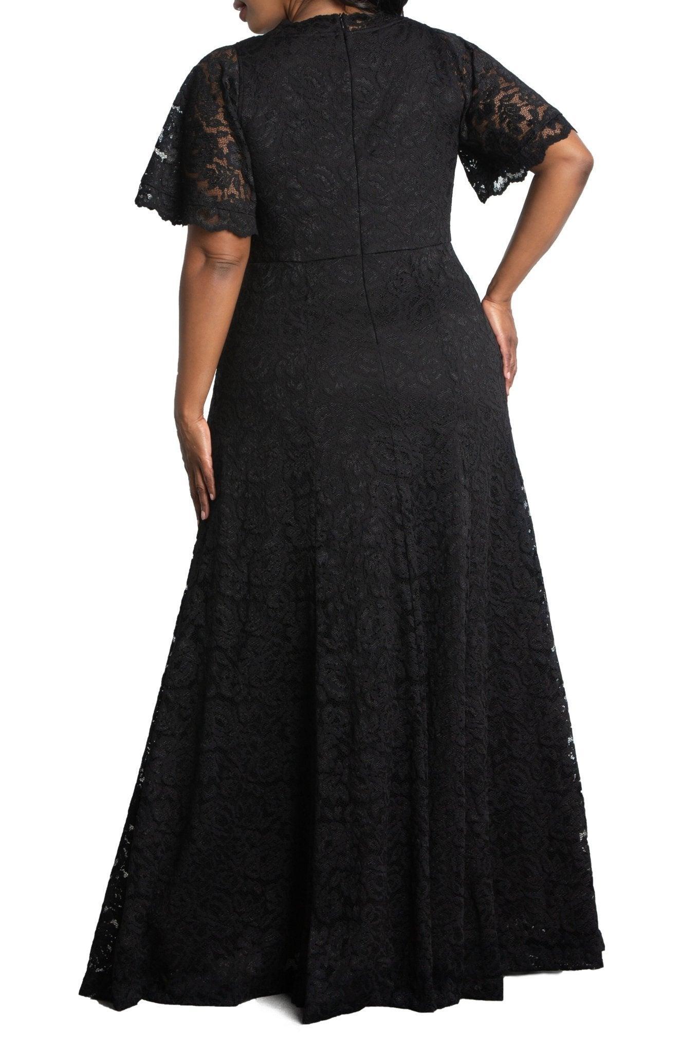 Symphony Lace Evening Gown - Plus Product Image