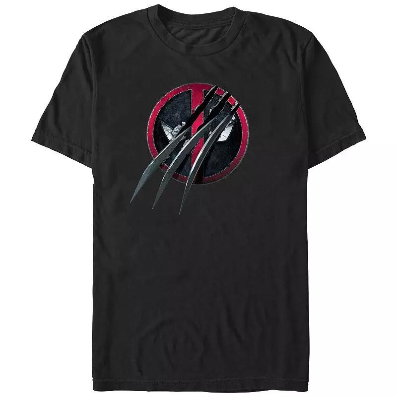 Big & Tall Marvel Deadpool & Wolverine Claws Graphic Tee, Mens Product Image