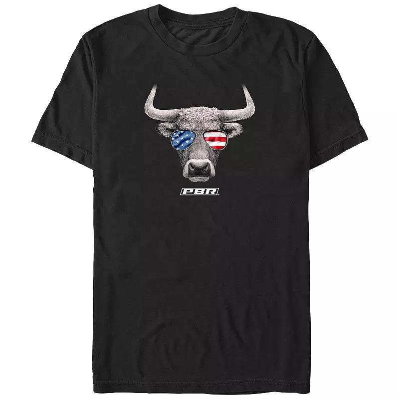 Big & Tall Professional Bull Riders American Bull Graphic Tee, Mens Product Image