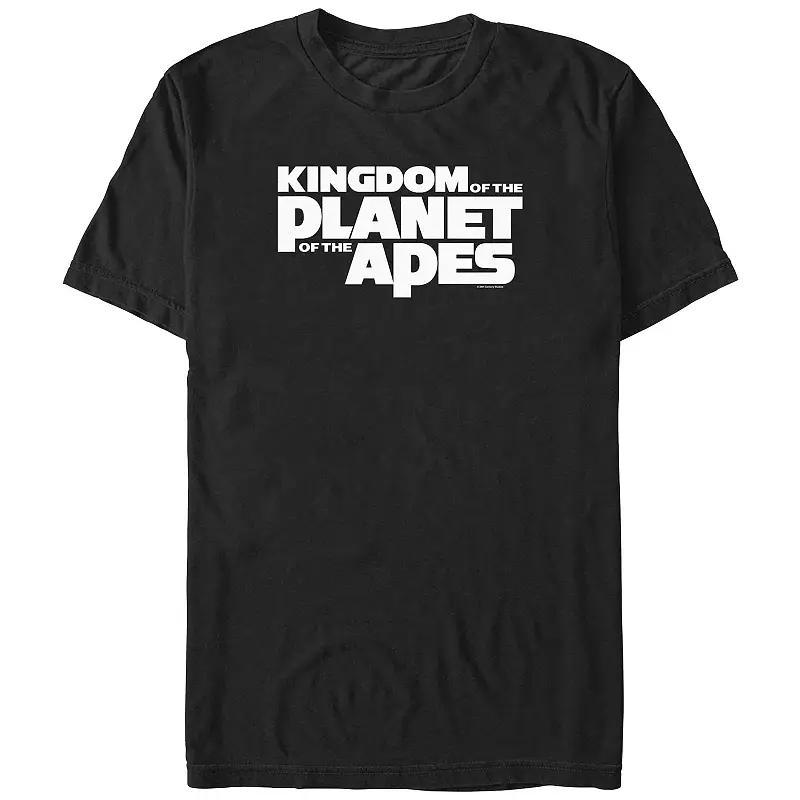 Big & Tall Kingdom Of The Planet Of The Apes Title Logo Graphic Tee, Mens Product Image