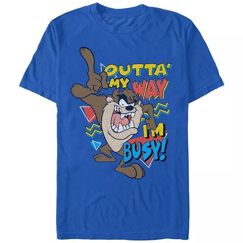 Mens Looney Tunes Taz Outta My Way Graphic Tee Product Image