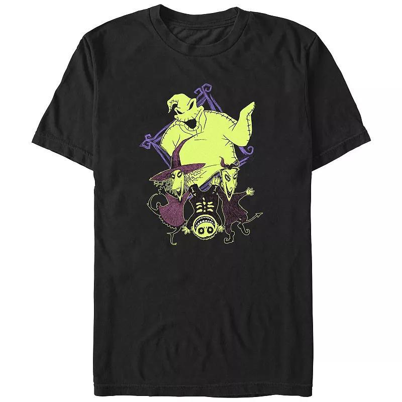 Disneys The Nightmare Before Christmas Oogie Boogie Gang Graphic Tee, Mens Product Image