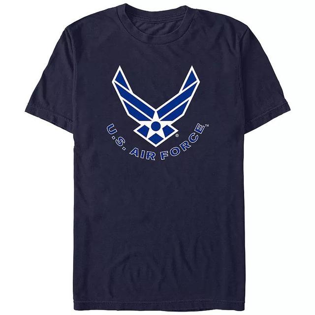 Mens U.S. Air Force Emblem Graphic Tee Blue Product Image