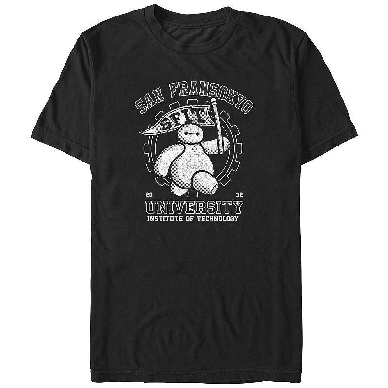 Disneys Big Hero Six San Fransokyo University Big & Tall Graphic Tee, Mens Product Image