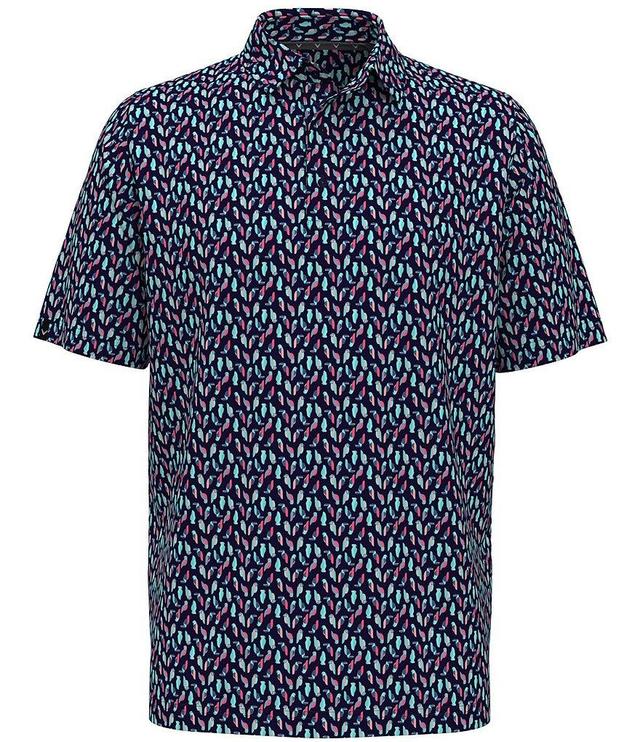 Callaway Short Sleeve Birdie Print Woven Shirt Product Image