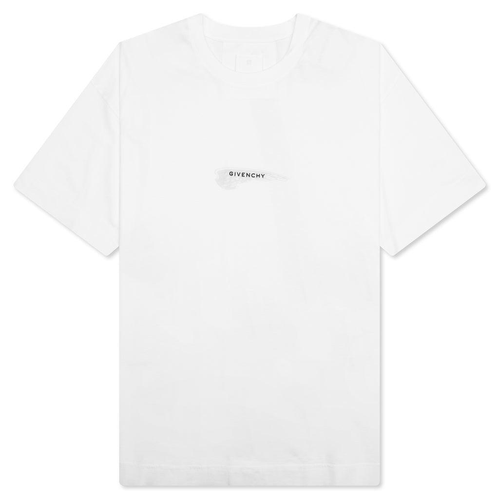 Wings Cotton T-Shirt - White Male Product Image