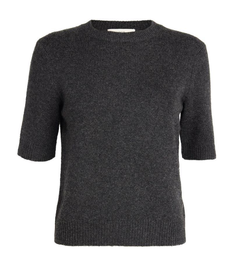 VINCE Wool-cashmere Sweater In Grey Product Image