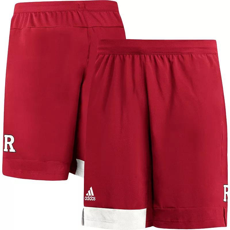 Mens adidas Scarlet Rutgers Scarlet Knights Training Shorts Product Image