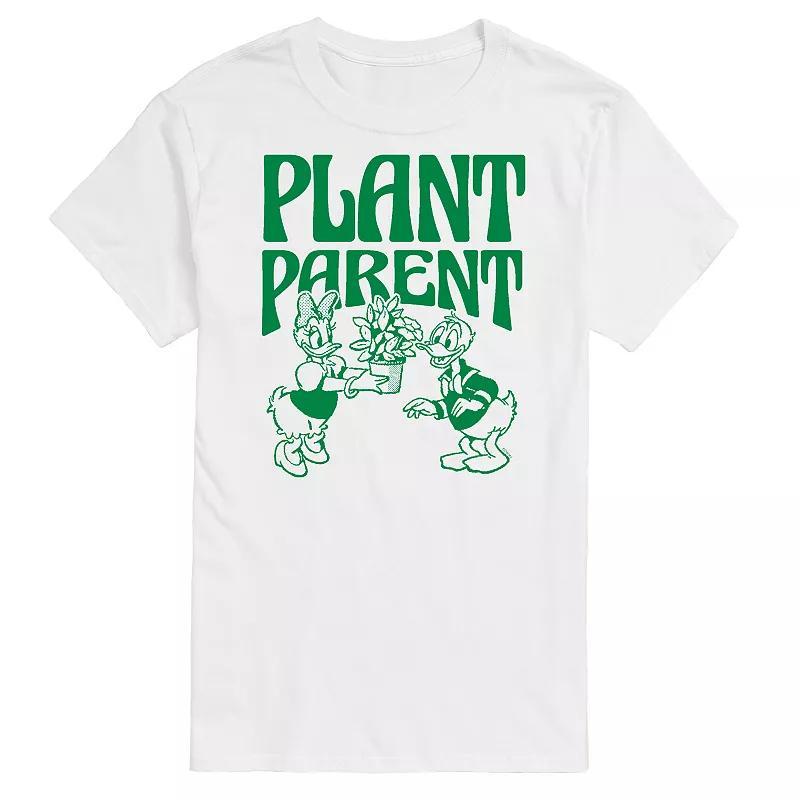 Disneys Mickey Mouse & Friends Daisy and Donald Duck Mens Plant Parent Graphic Tee Product Image