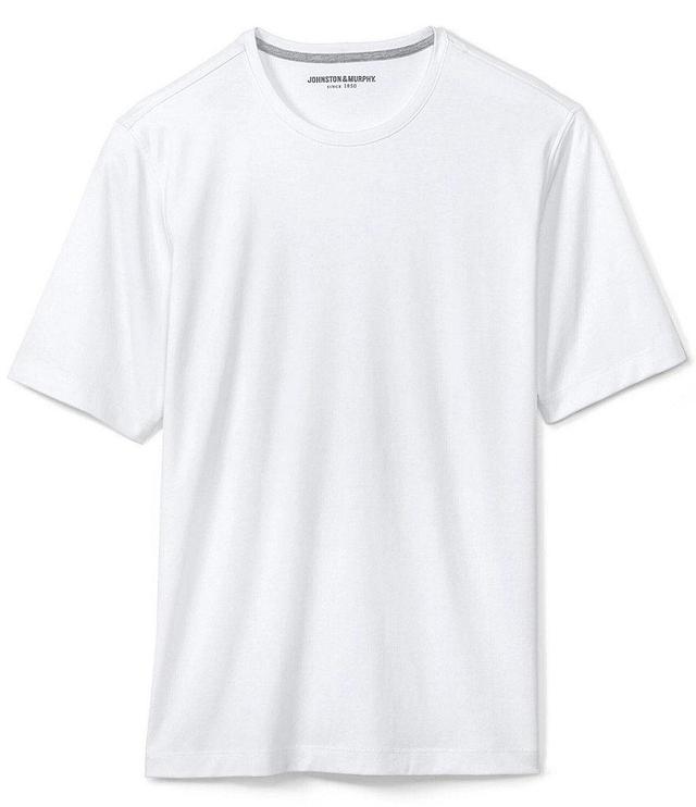 Johnston & Murphy Solid Short-Sleeve Essential T-Shirt Product Image