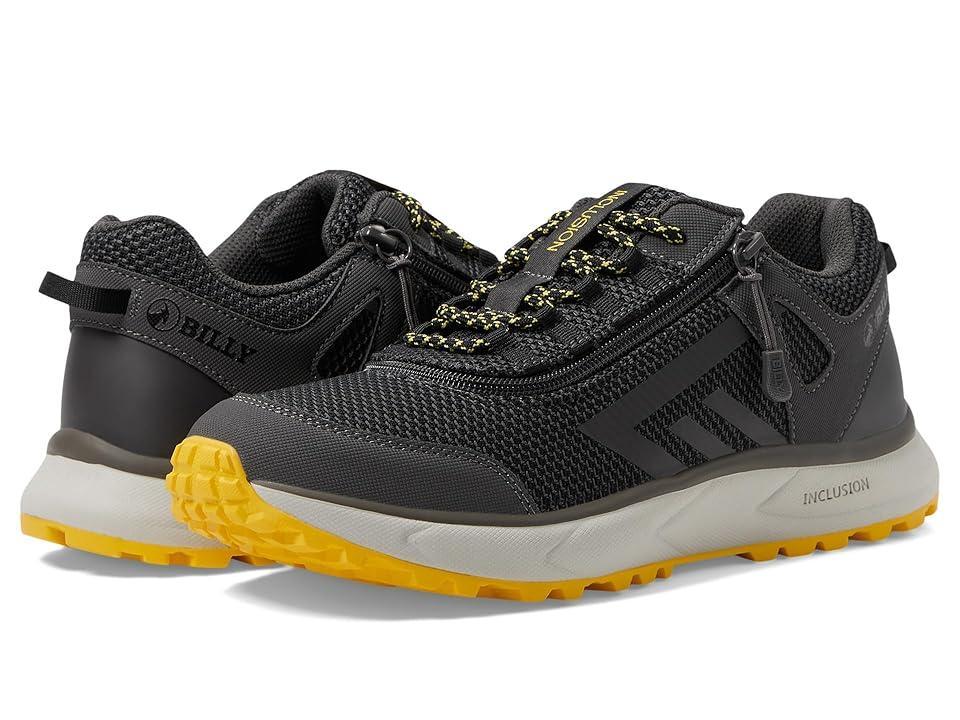 BILLY Footwear BILLY Inclusion Trail (Charcoal/Yellow) Men's Shoes Product Image