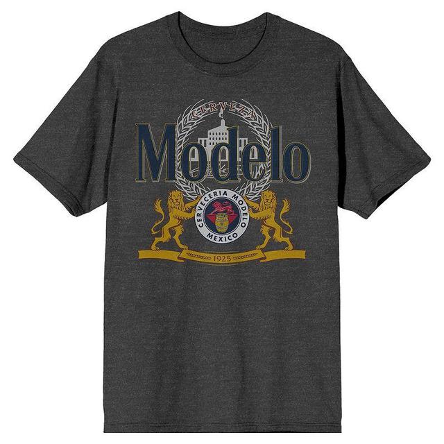 Mens Modelo Beer Crest Graphic Tee Product Image