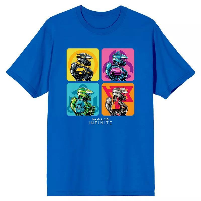 Mens Halo Infinite Spartans Never Die Graphic Tee Product Image