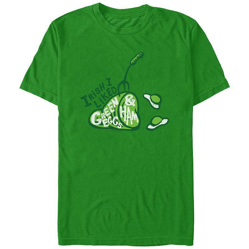 Mens Dr. Seuss Irish I Liked Green Eggs And Ham Graphic Tee Product Image