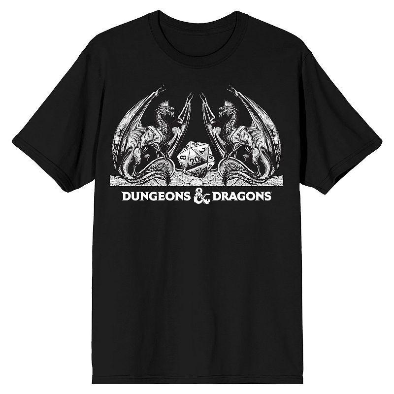 Mens Dungeons and Dragons D20 Tee Product Image