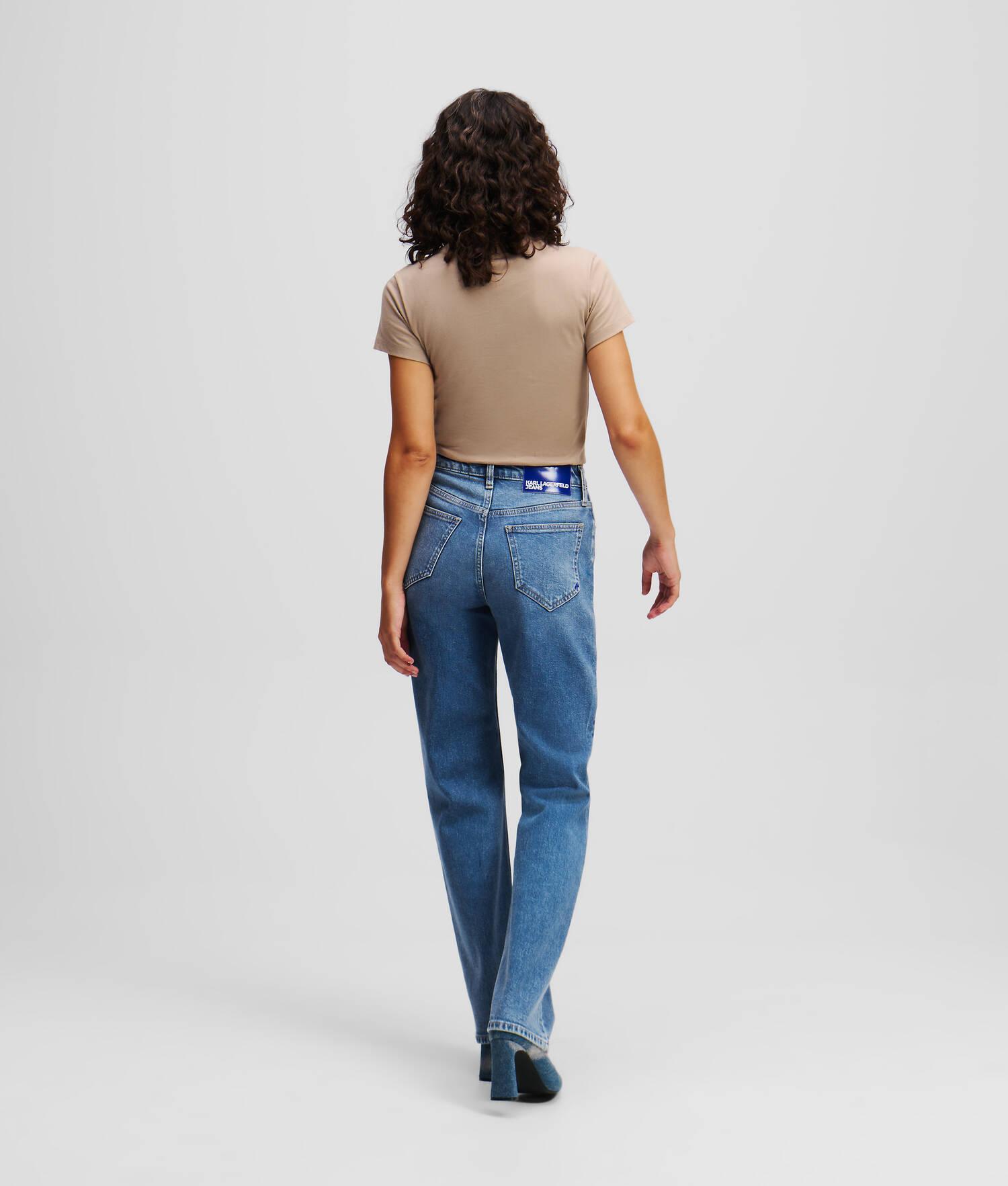 HIGH-RISE STRAIGHT JEANS Product Image