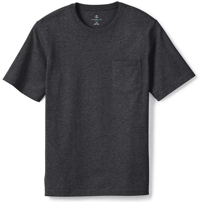 Lands End Mens Super-t Short Sleeve T-Shirt with Pocket Product Image