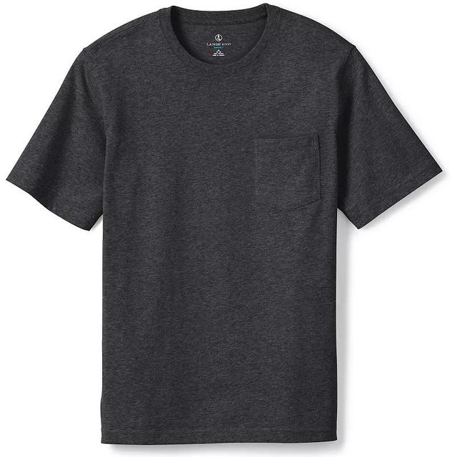 Big & Tall Lands End Super Pocket Tee, Mens Product Image