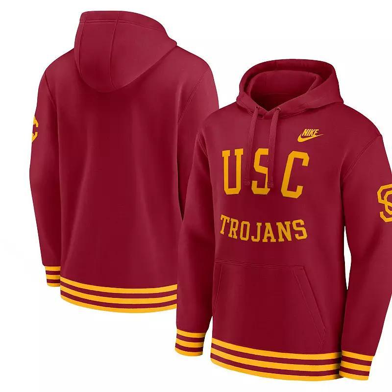 USC Trojans Legacy Retro Men’s Nike Men's College Pullover Hoodie Product Image