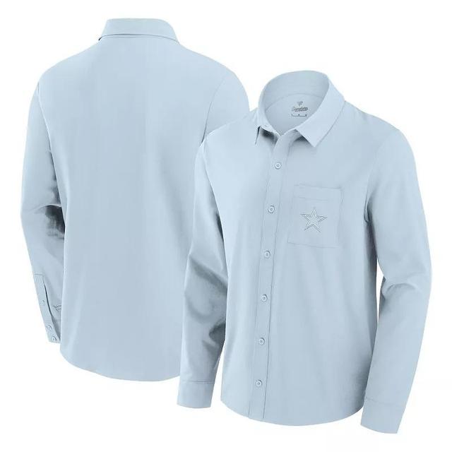 Mens Fanatics Signature Dallas Cowboys Front Office Long Sleeve Button-Up Shirt Product Image