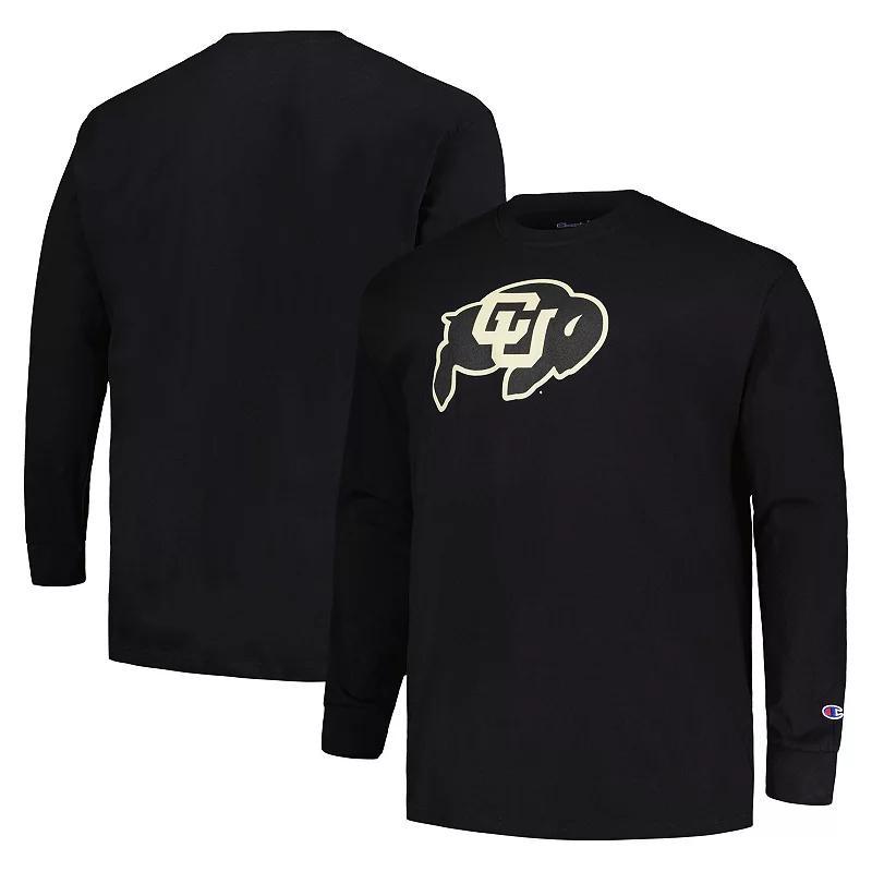 Mens Profile Colorado Buffaloes Big & Tall Color Pop Long Sleeve T-Shirt Product Image