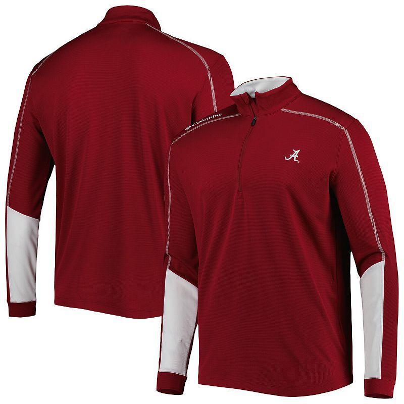 Mens Columbia Crimson Alabama Crimson Tide Shotgun 2.0 Omni-Wick Quarter-Zip Jacket Product Image