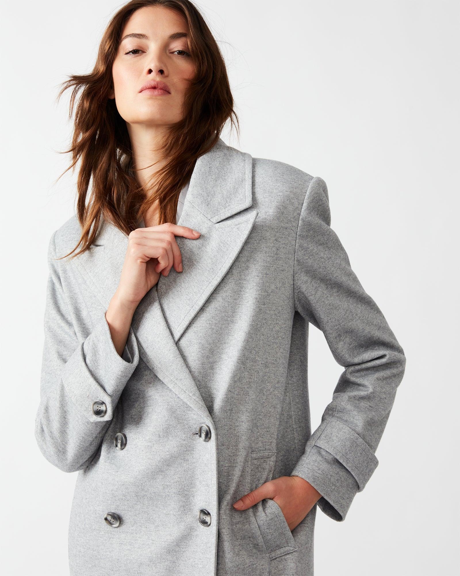 PRINCE COAT LIGHT GREY Female Product Image