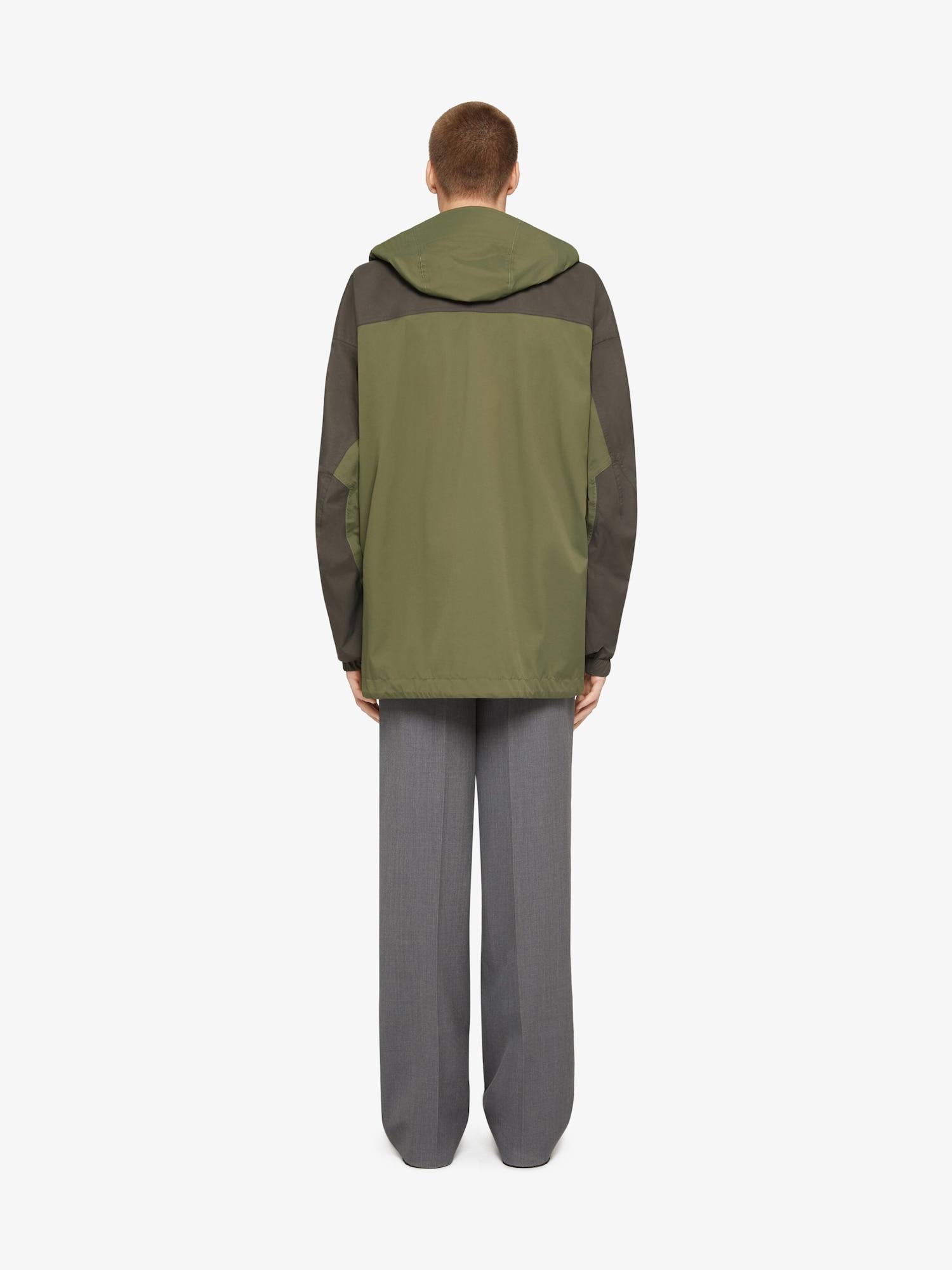 Technical hooded jacket Product Image