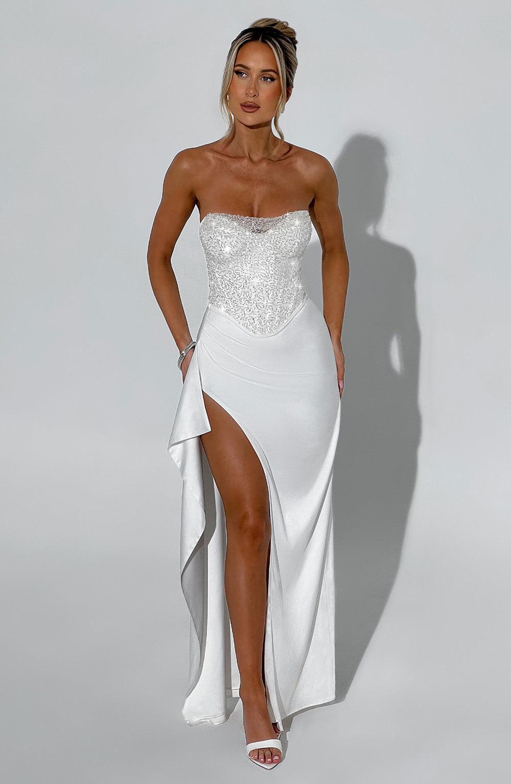 Emrielle Maxi Dress - Ivory Product Image