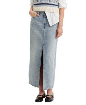 Levi's(r) Premium Ankle Column Skirt (Snowing In LA) Women's Skirt Product Image