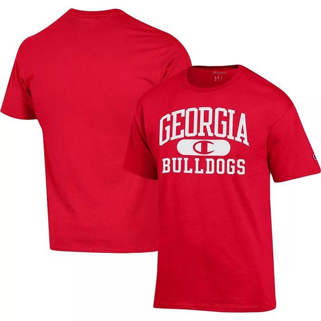 Mens Champion Georgia Bulldogs Arch Pill T-Shirt Product Image