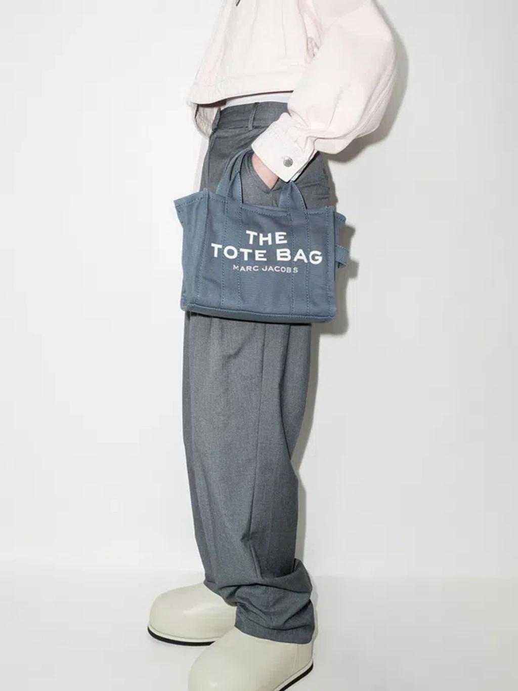 MARC JACOBS The Small Tote In Blue Product Image