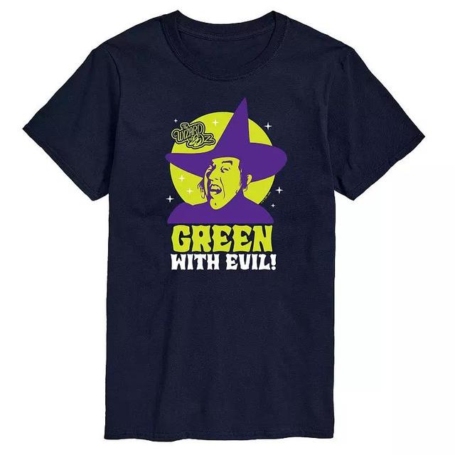 Mens Wizard Of Oz Green With Evil Graphic Tee Product Image