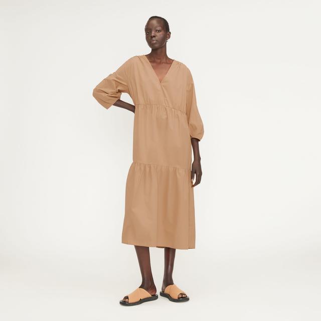 The Poplin Tiered Dress Product Image