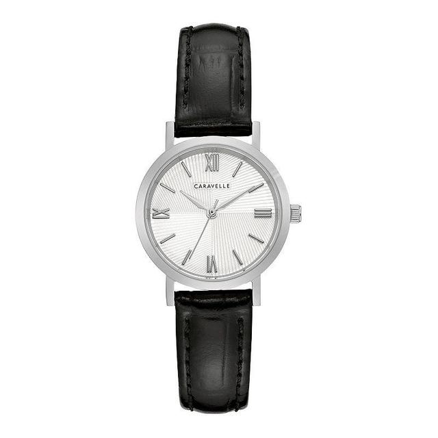 Ladies' Caravelle by Bulova Strap Watch with White Dial (Model: 43L216) Product Image