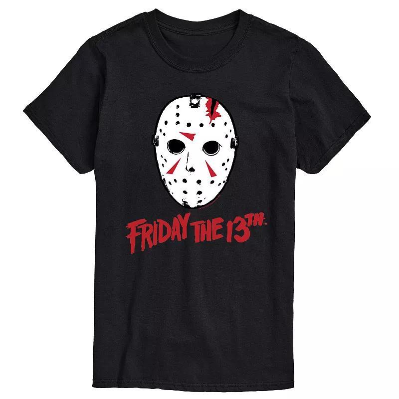 Mens Friday The 13th Ski Mask Logo Graphic Tee Product Image