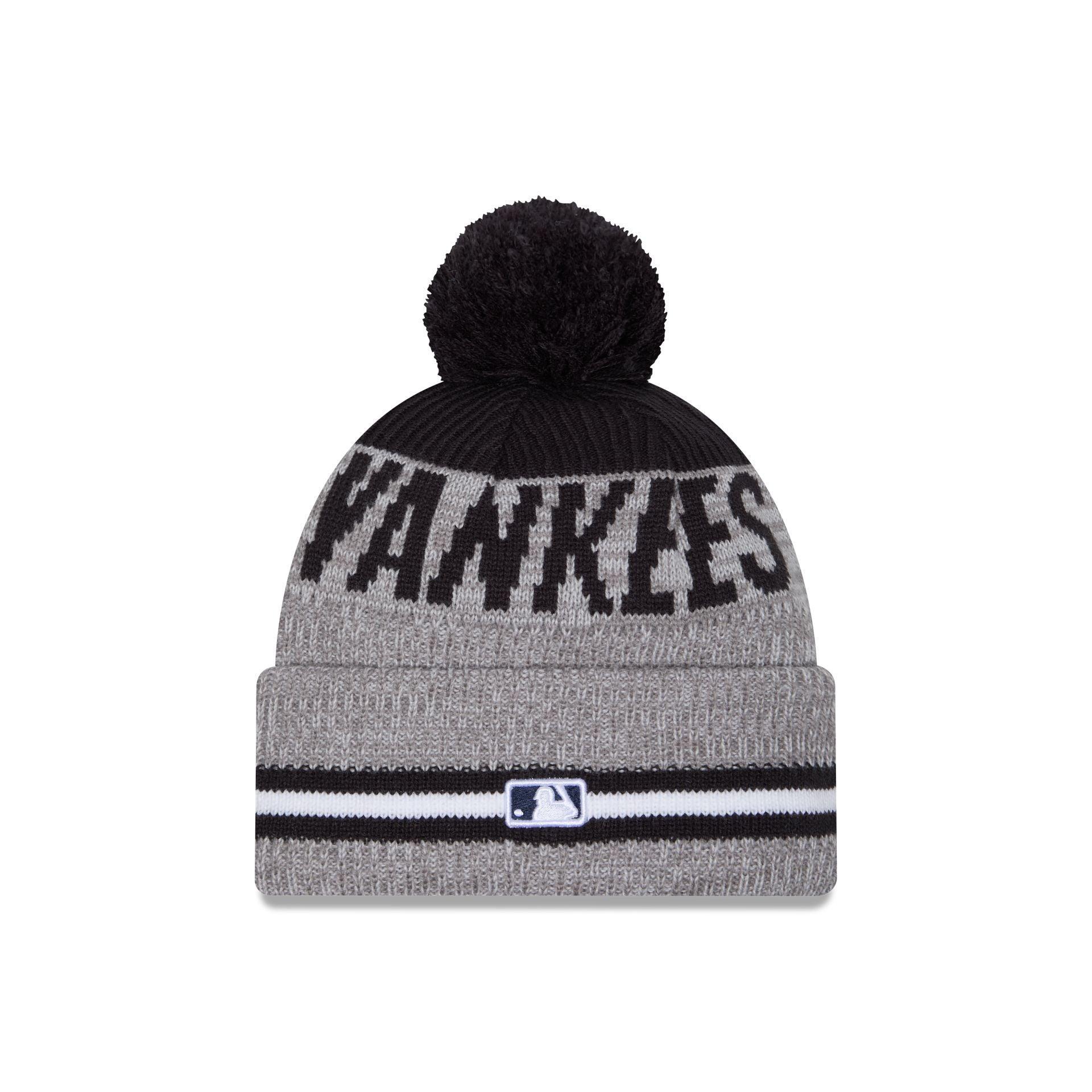 New York Yankees Runner Pom Knit Hat Male Product Image