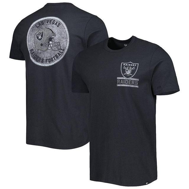 Mens 47 Black Las Vegas Raiders Open Field Franklin T-Shirt Product Image