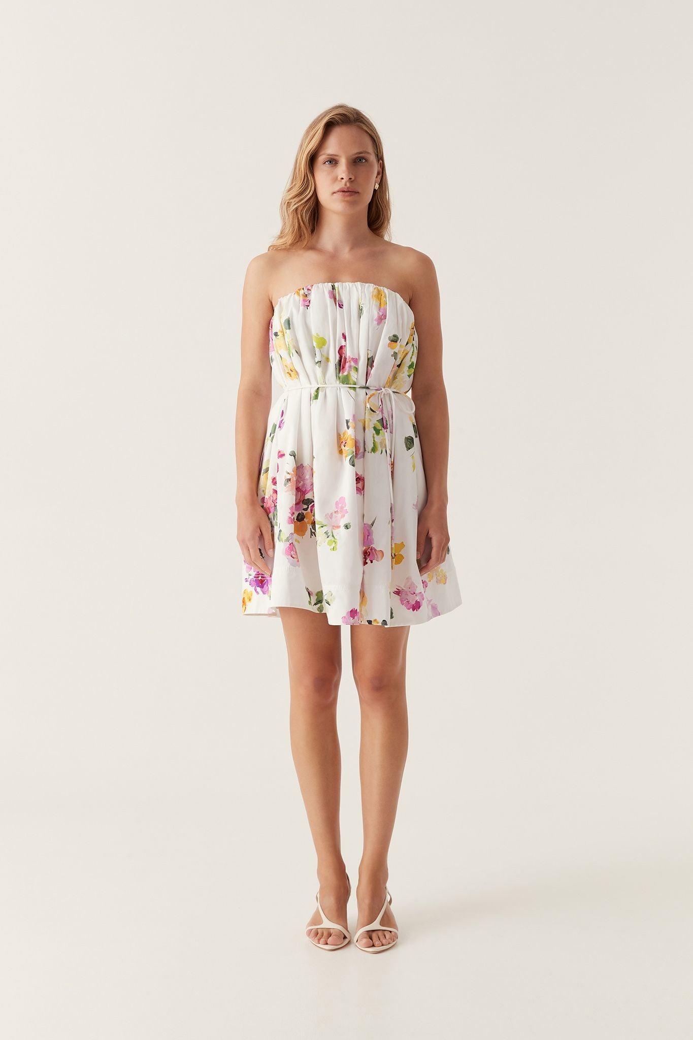 Ayla Strapless Mini Dress Product Image