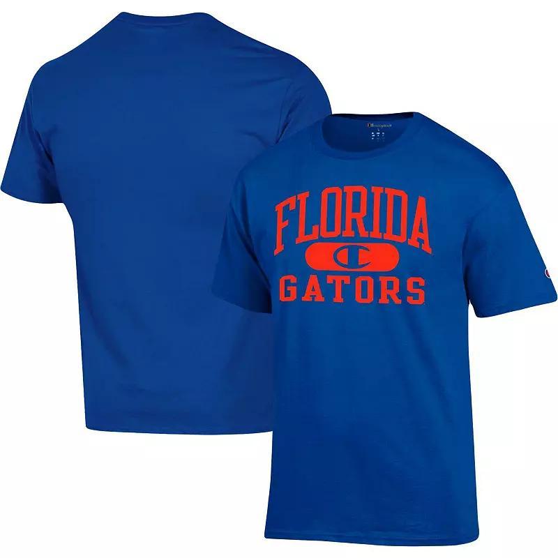 Mens Champion Royal Florida Gators Arch Pill T-Shirt Product Image