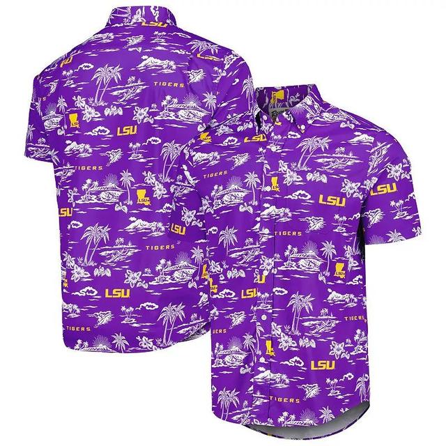 Mens Reyn Spooner LSU Tigers Classic Button-Down Shirt Product Image