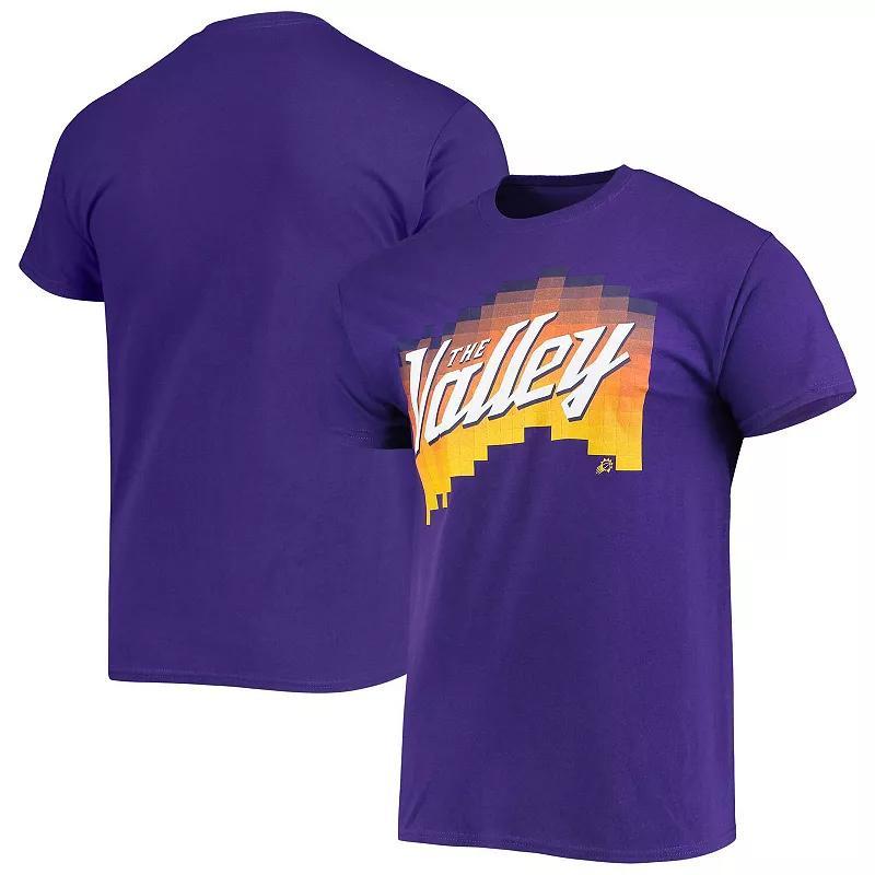 Mens Junk Food Purple Phoenix Suns The Valley Pixel T-Shirt Product Image