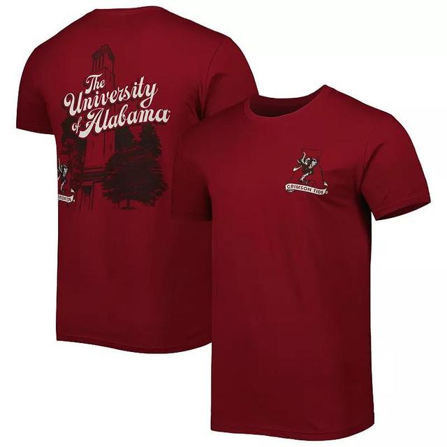 Mens Crimson Alabama Crimson Tide Vault Premium T-shirt Product Image