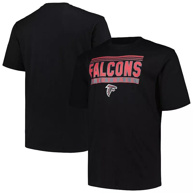 Mens Fanatics Branded Atlanta Falcons Big & Tall Pop T-Shirt Product Image