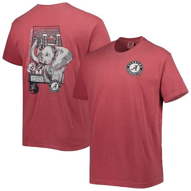 Mens Crimson Alabama Crimson Tide Hyperlocal Elephant T-Shirt Product Image