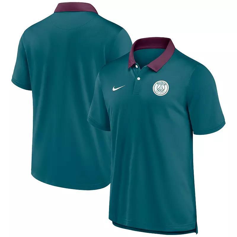 Mens Nike Teal Paris Saint-Germain 2024/25 Performance 2.0 Polo Product Image