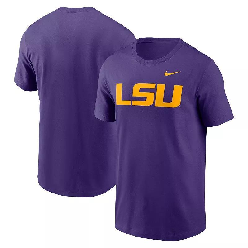 LSU Tigers Primetime Evergreen Logo Nike Mens College T-Shirt Product Image