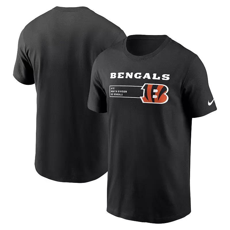 Mens Nike Cincinnati Bengals Division Essential T-Shirt Product Image