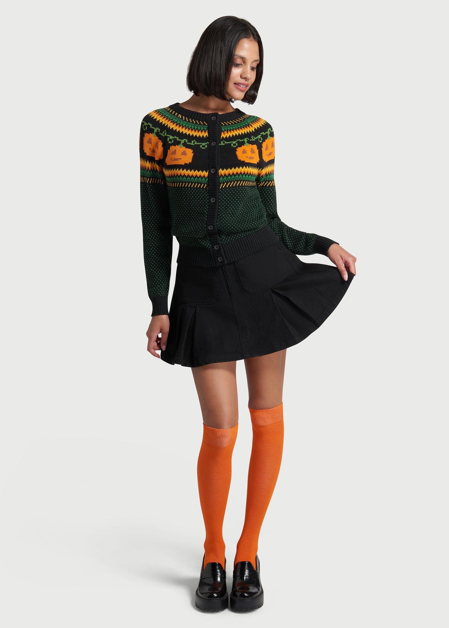 Give 'Em Pumpkin To Talk About Fair Isle Cardigan Product Image