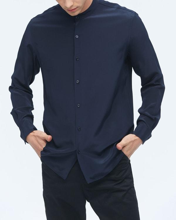 Business Formal Silk Shirt For Men Product Image